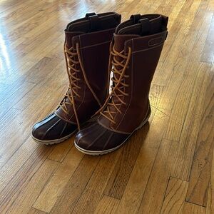 LL Bean Bar Harbor All-Weather Winter Snow Boots Waterproof TEK2.5 Used Once